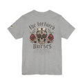 The Tortured Nurses Tee | Gothic Nurse Skull Shirt | Vintage Tattoo Medical Graphic Tee