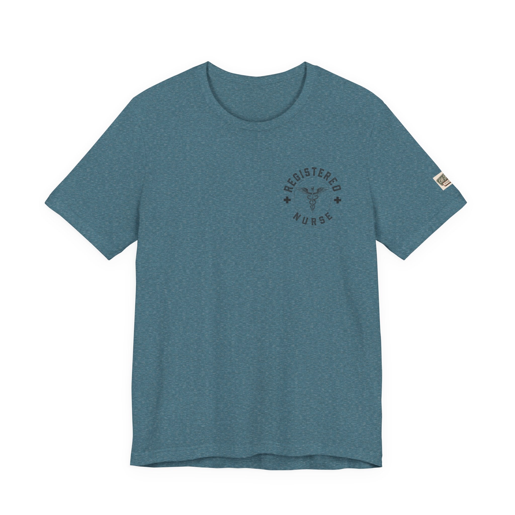 Registered Nurse Shirt | Vintage Caduceus Medical Emblem Tee