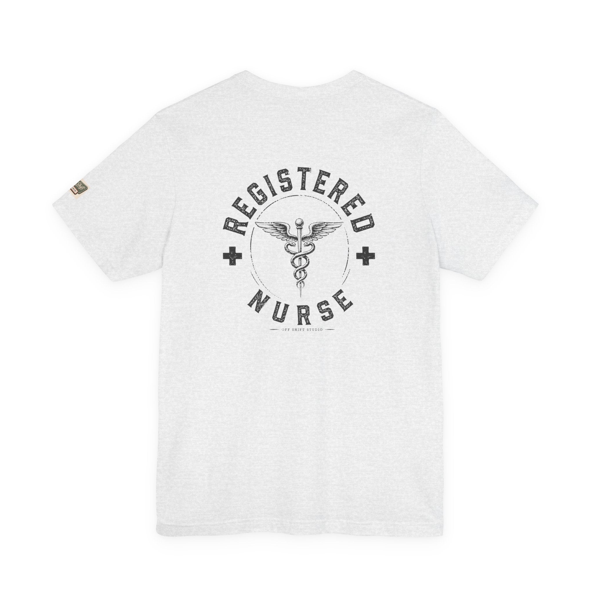 Registered Nurse Shirt | Vintage Caduceus Medical Emblem Tee