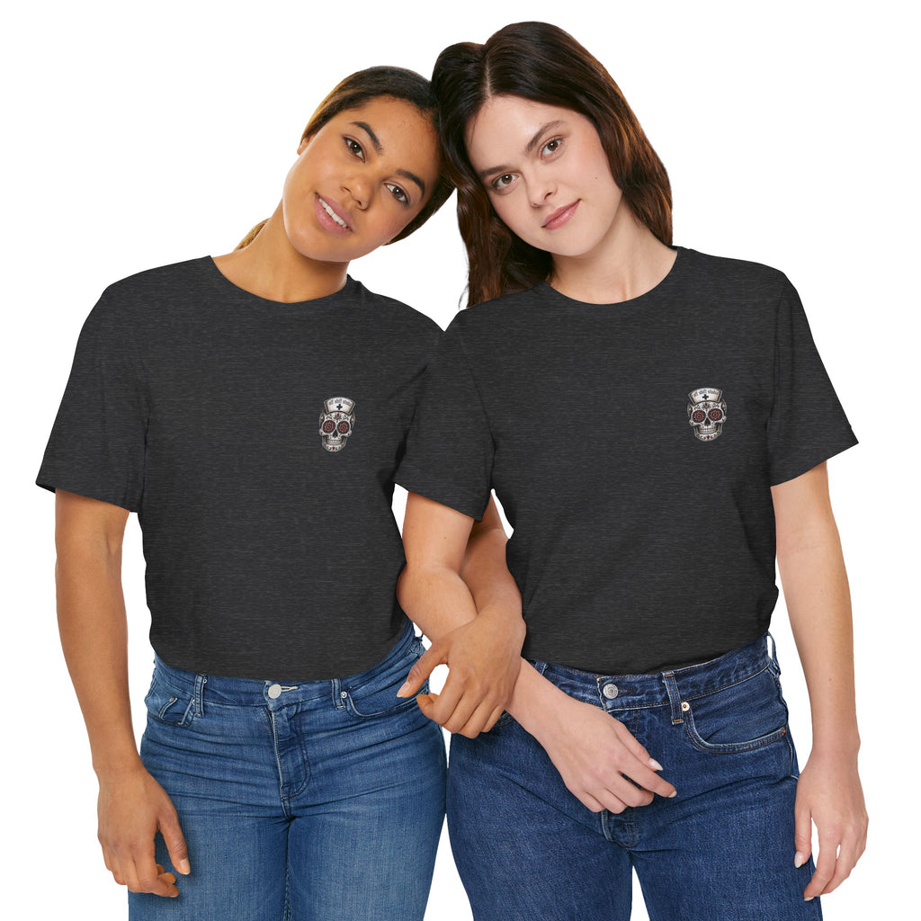It's Giving ER Nurse Shirt | Funny ER Nurse Tee | Emergency Room Nurse Gift | Gothic Skeleton Nurse Shirt | Tattoo Style Healthcare T-Shirt