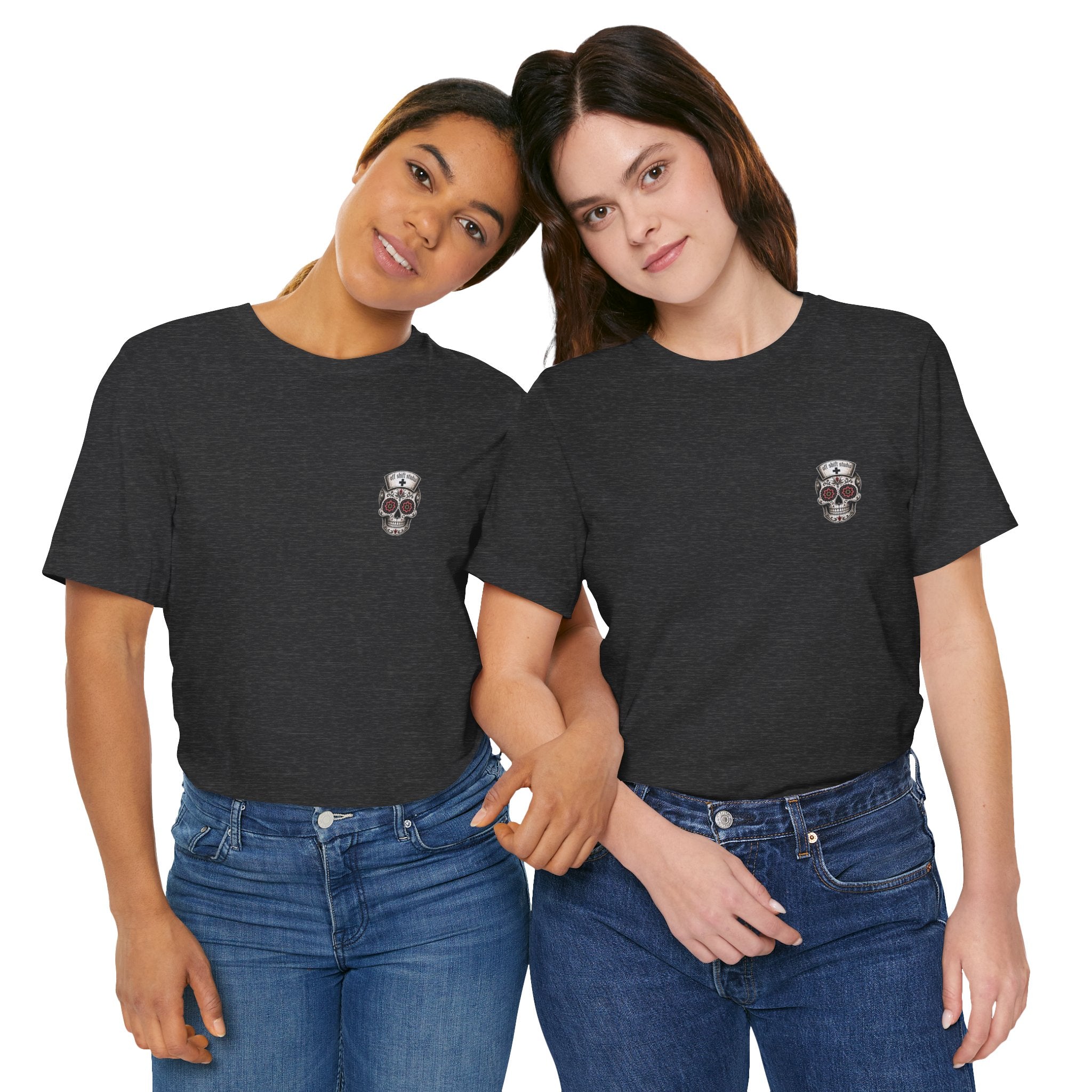 It's Giving ER Nurse Shirt | Funny ER Nurse Tee | Emergency Room Nurse Gift | Gothic Skeleton Nurse Shirt | Tattoo Style Healthcare T-Shirt