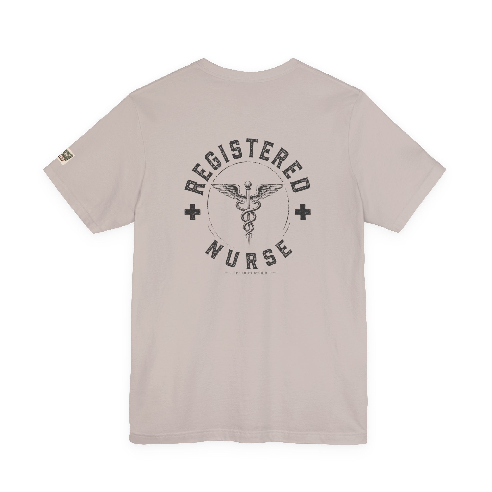 Registered Nurse Shirt | Vintage Caduceus Medical Emblem Tee
