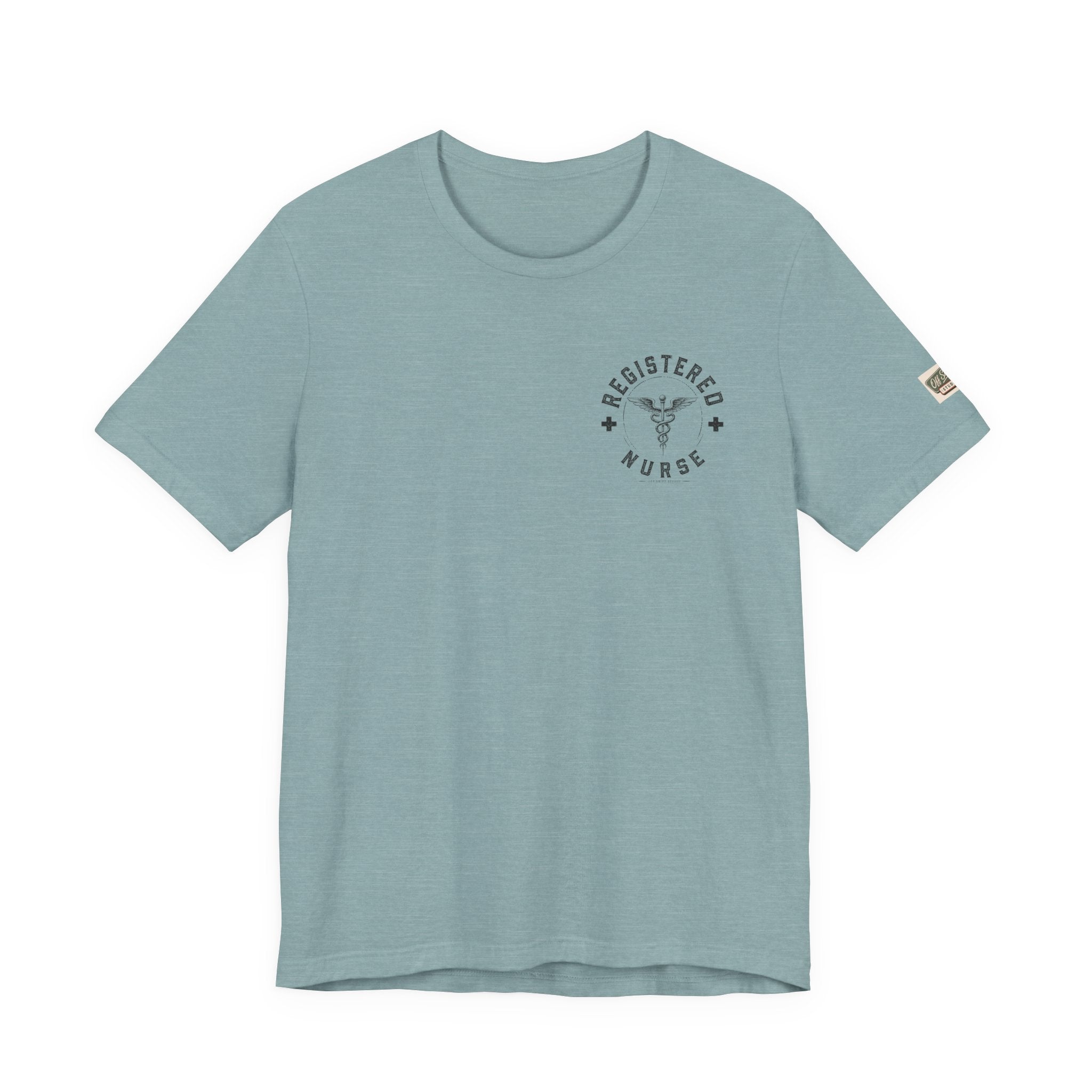 Registered Nurse Shirt | Vintage Caduceus Medical Emblem Tee