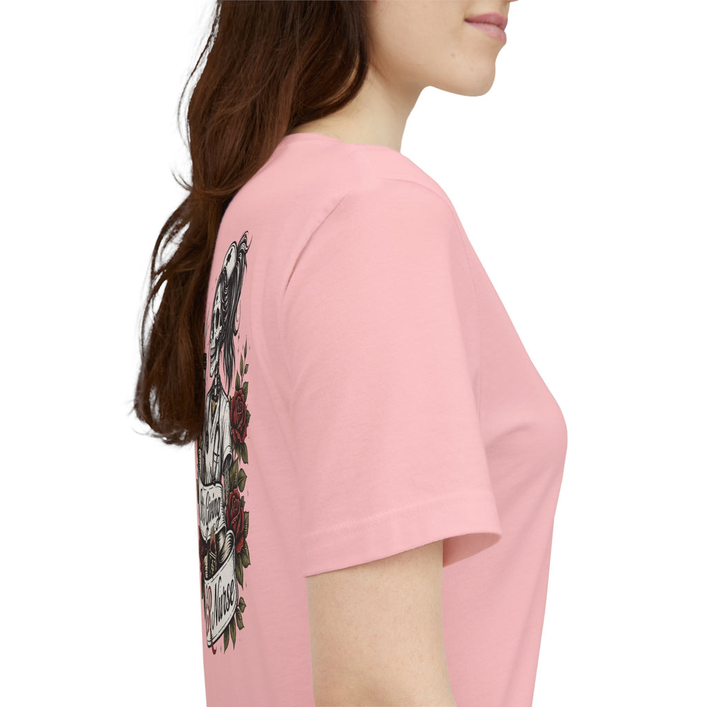 ER Nurse Skull Tee — "It's Giving ER Nurse" Graphic T-Shirt