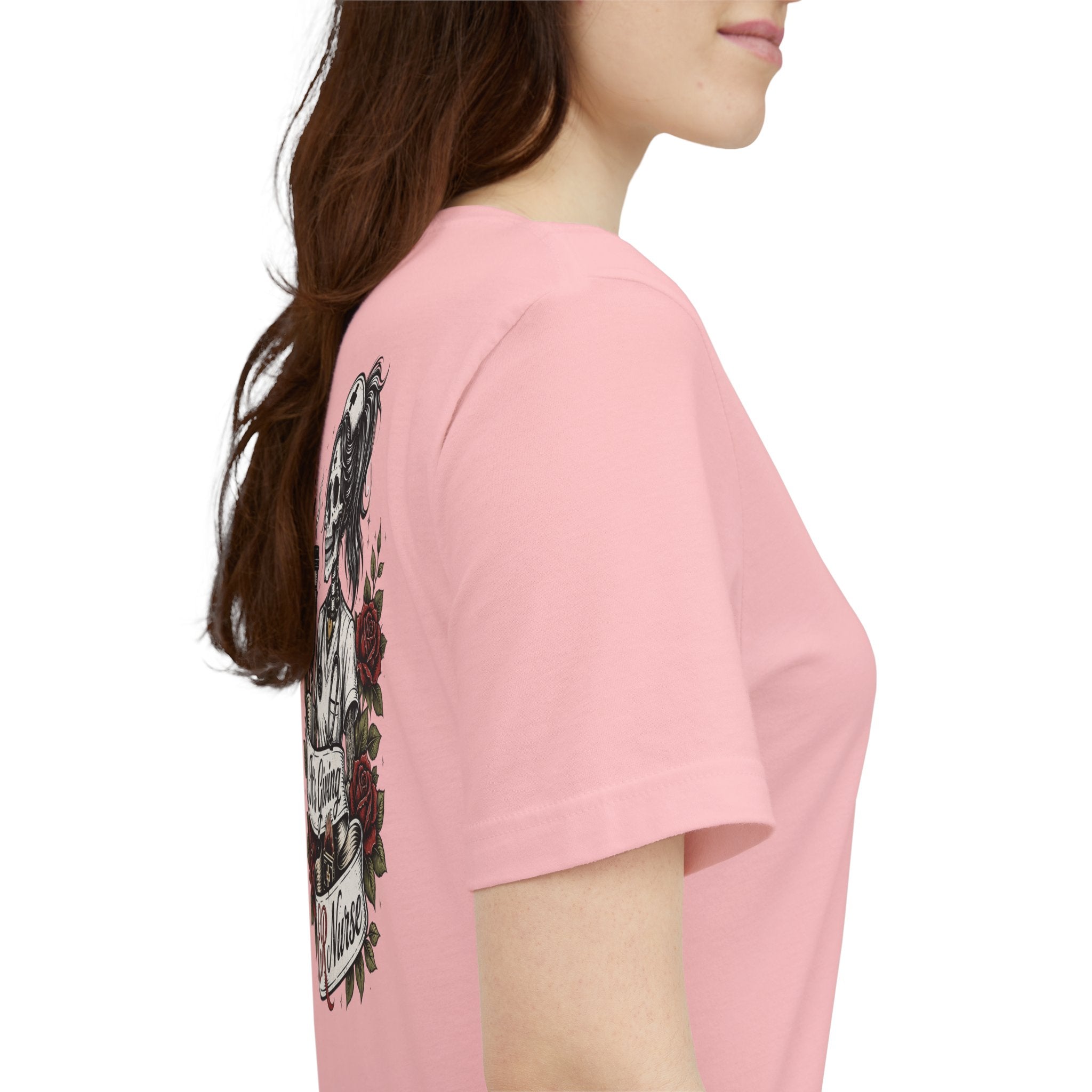 ER Nurse Skull Tee — "It's Giving ER Nurse" Graphic T-Shirt