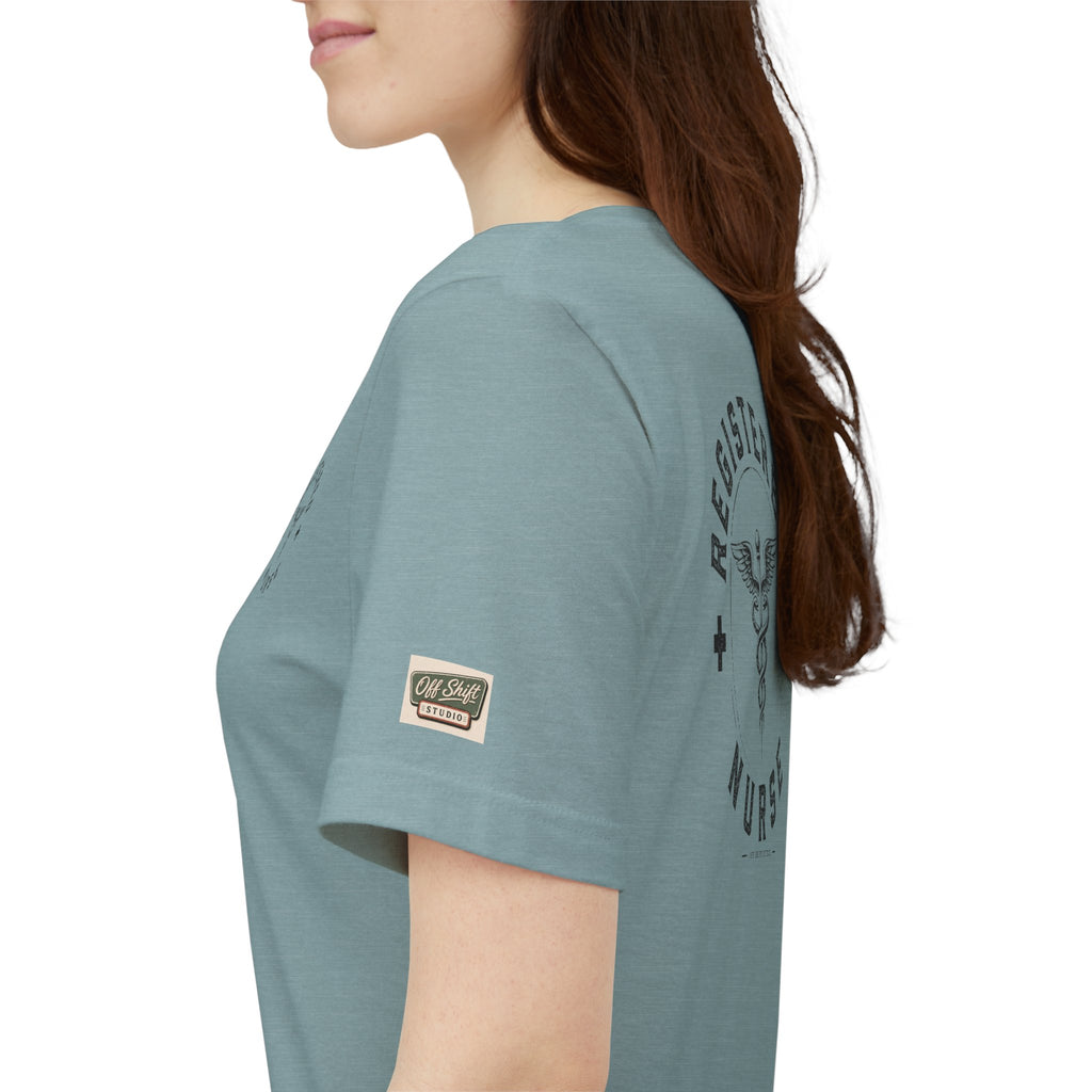 Registered Nurse Shirt | Vintage Caduceus Medical Emblem Tee