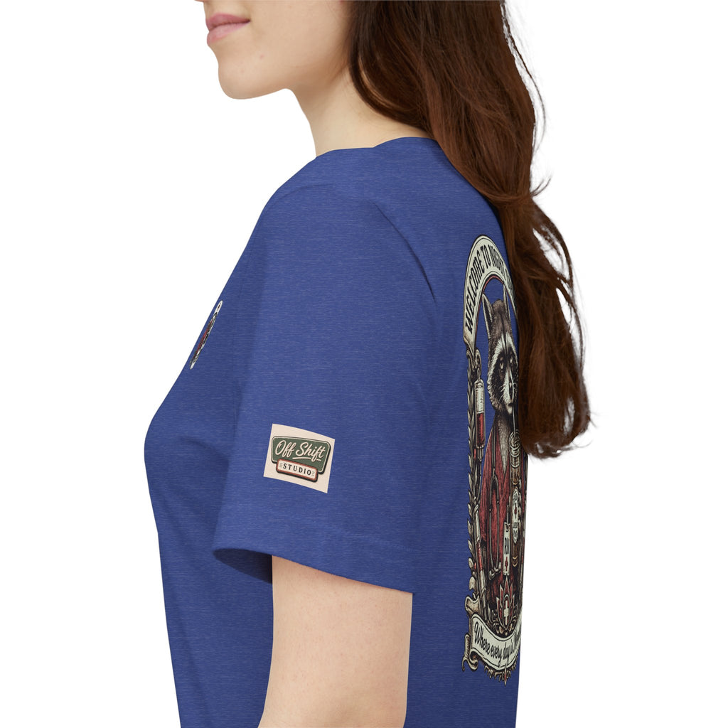 Night Shift Raccoon Nurse T-Shirt — "Welcome to Night Shift" Work Tee for Nurses & Healthcare