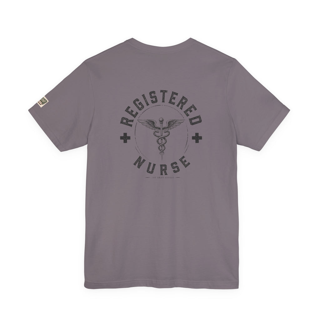 Registered Nurse Shirt | Vintage Caduceus Medical Emblem Tee