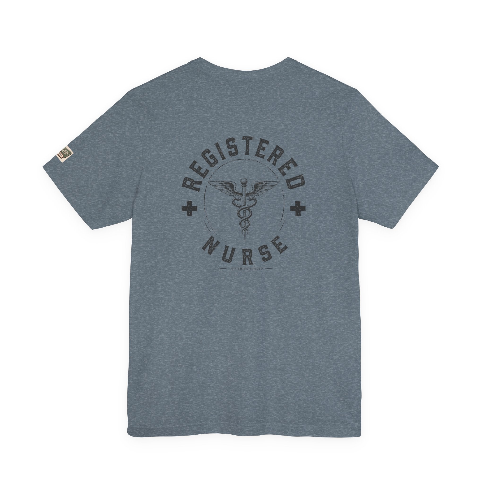 Registered Nurse Shirt | Vintage Caduceus Medical Emblem Tee