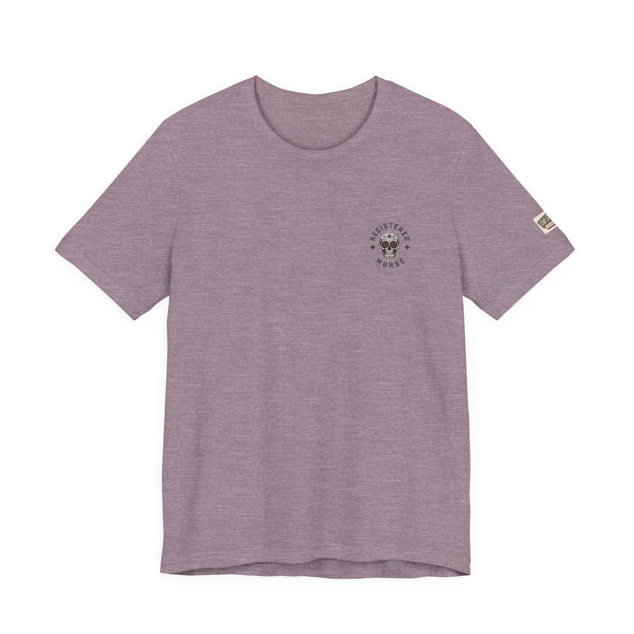 Murse Skeleton Nurse Graphic Tee — Back Print | Male Nurse Gift