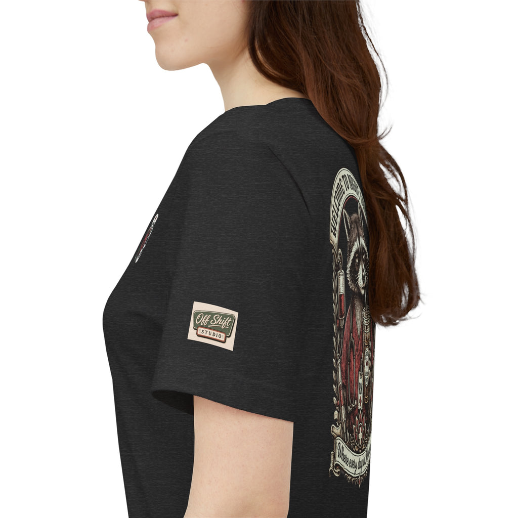 Night Shift Raccoon Nurse T-Shirt — "Welcome to Night Shift" Work Tee for Nurses & Healthcare