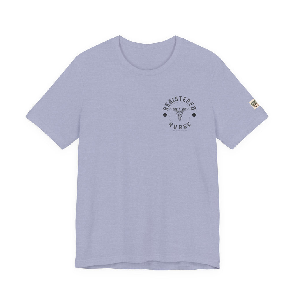 Registered Nurse Shirt | Vintage Caduceus Medical Emblem Tee
