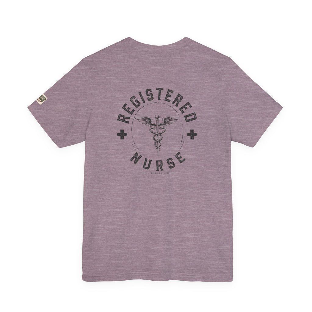 Registered Nurse Shirt | Vintage Caduceus Medical Emblem Tee