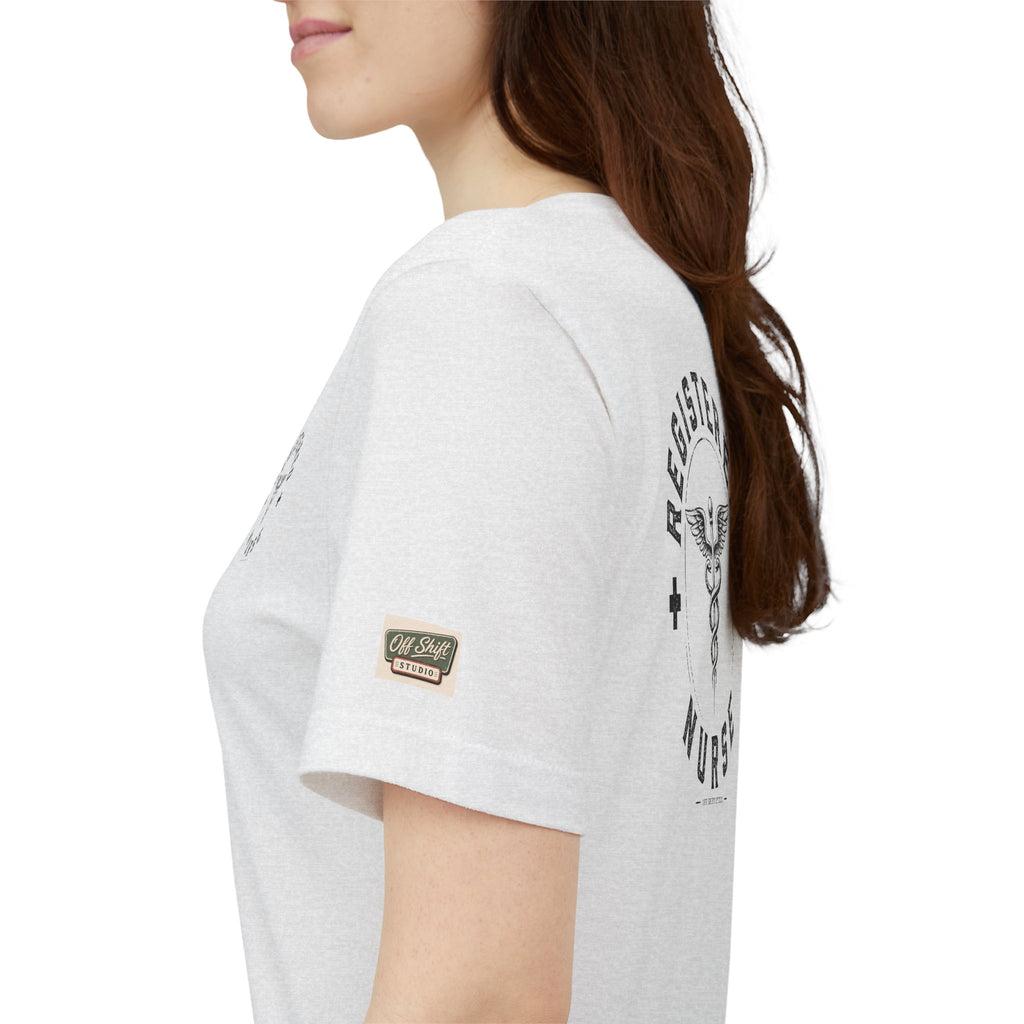 Registered Nurse Shirt | Vintage Caduceus Medical Emblem Tee