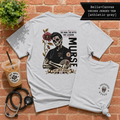 Male Nurse Shirt | Nurse Skull Graphic T-Shirt | MURSE TEE | Male Nurse Gift