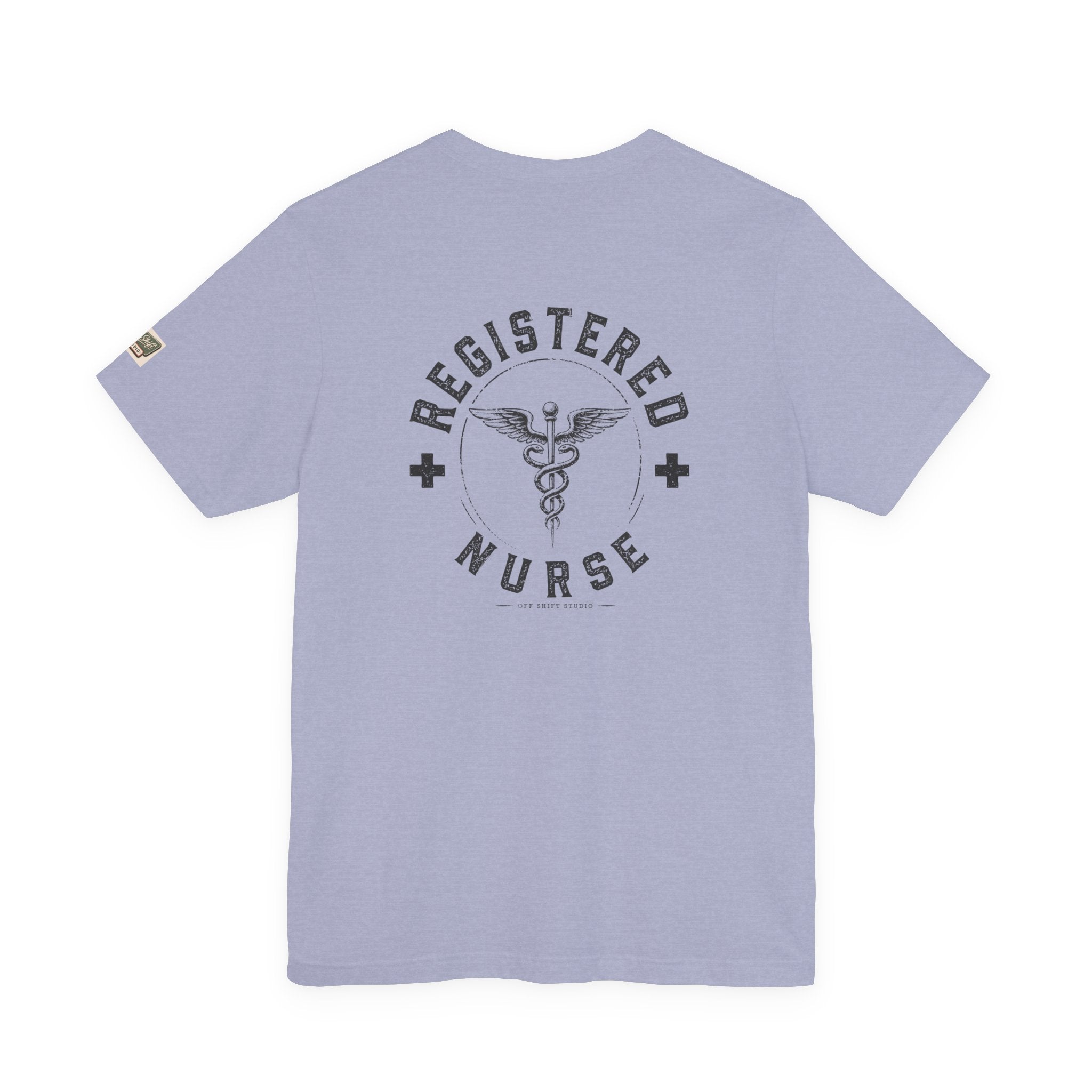 Registered Nurse Shirt | Vintage Caduceus Medical Emblem Tee