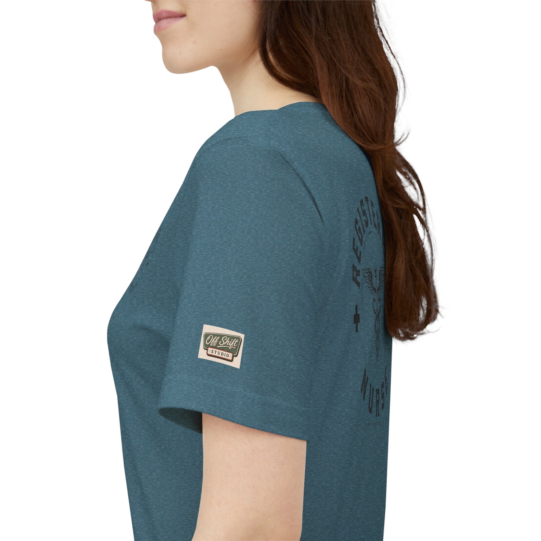 Registered Nurse Shirt | Vintage Caduceus Medical Emblem Tee