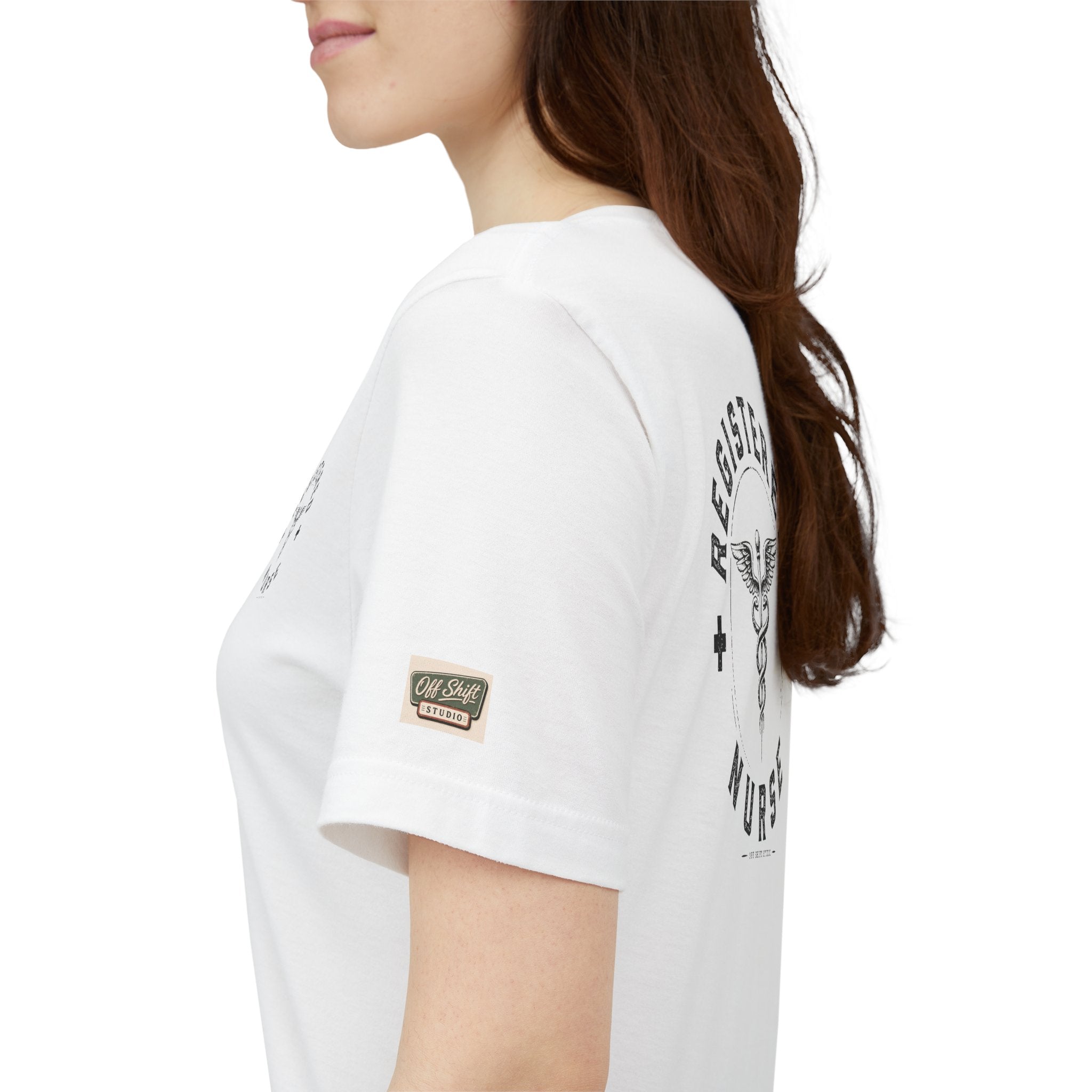 Registered Nurse Shirt | Vintage Caduceus Medical Emblem Tee