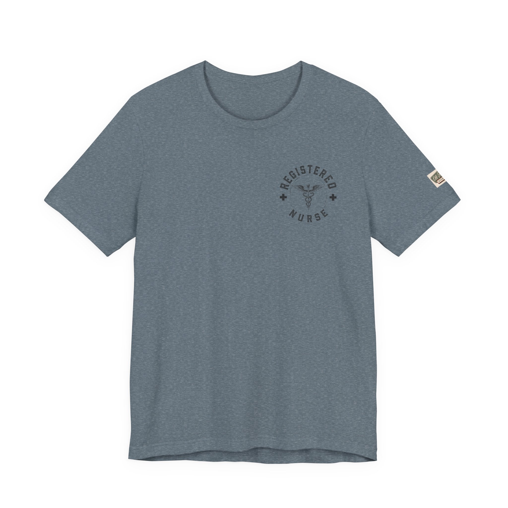 Registered Nurse Shirt | Vintage Caduceus Medical Emblem Tee