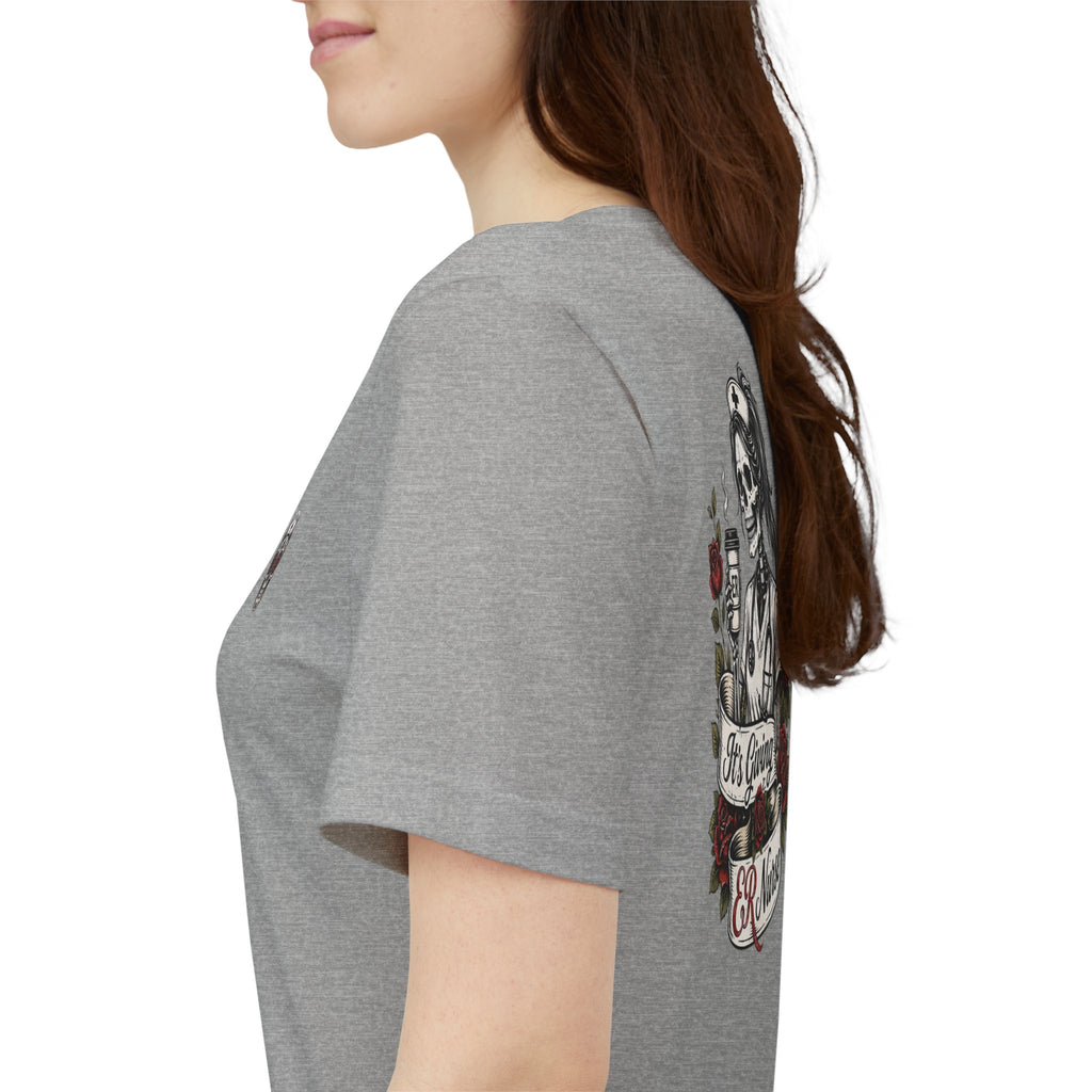 It's Giving ER Nurse Shirt | Funny ER Nurse Tee | Emergency Room Nurse Gift | Gothic Skeleton Nurse Shirt | Tattoo Style Healthcare T-Shirt