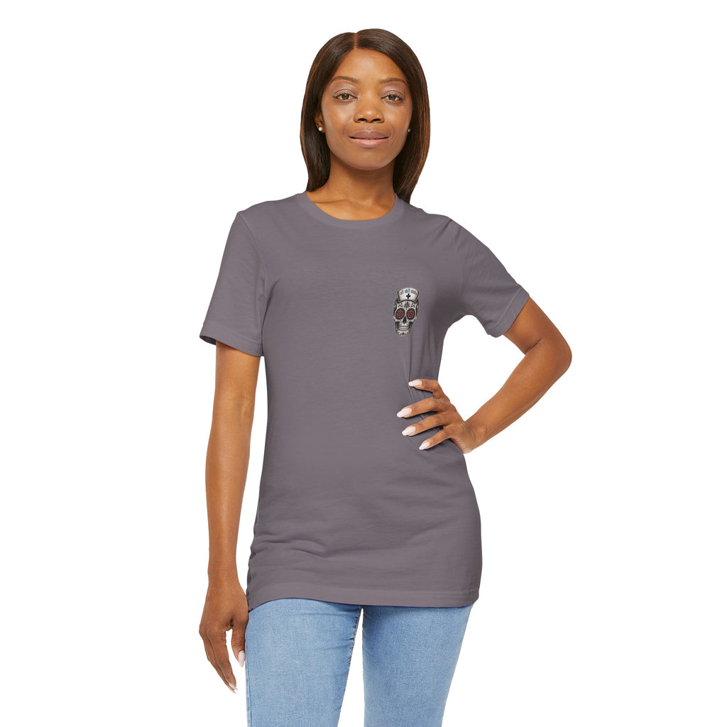 Registered Nurse Vintage Skull Tee | Tattoo Style RN Shirt | Nurse Gift | Floral Skull Graphic Tee | Bella Canvas | Off Shift Studio