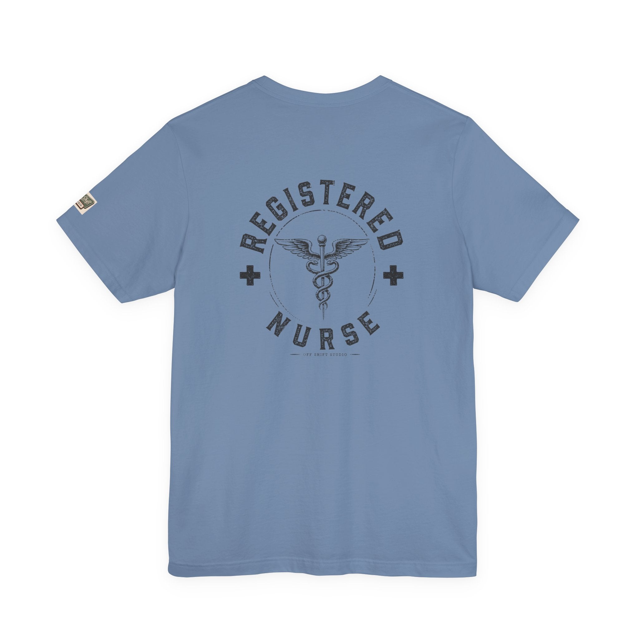 Registered Nurse Shirt | Vintage Caduceus Medical Emblem Tee