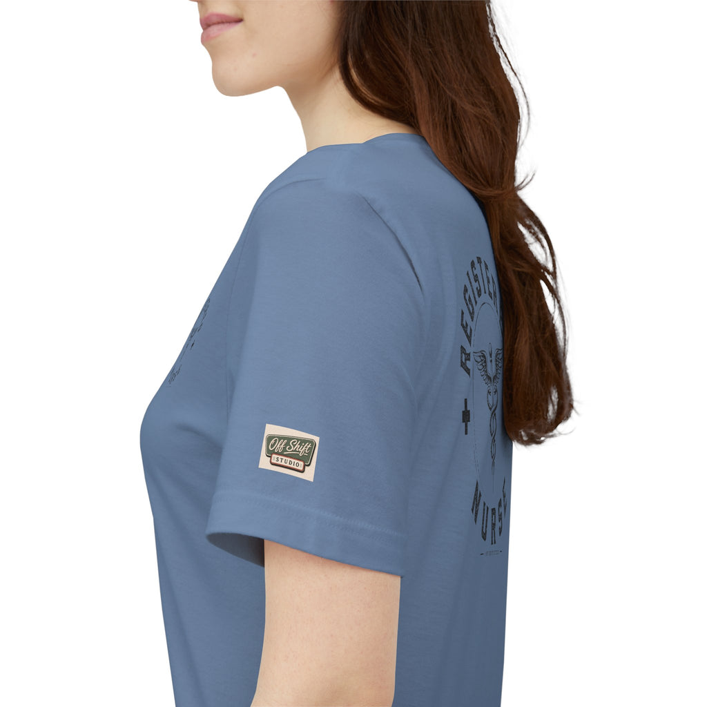 Registered Nurse Shirt | Vintage Caduceus Medical Emblem Tee