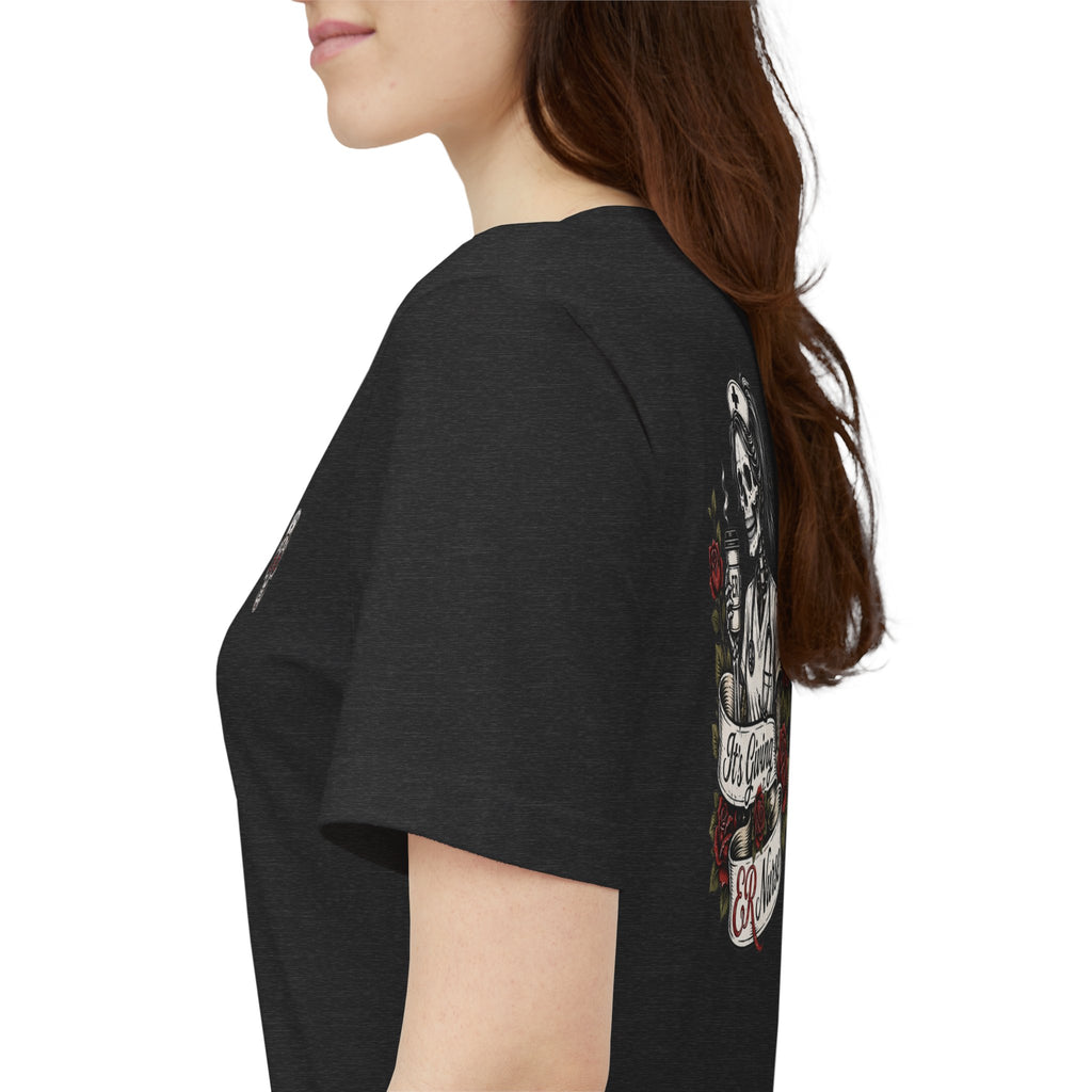 It's Giving ER Nurse Shirt | Funny ER Nurse Tee | Emergency Room Nurse Gift | Gothic Skeleton Nurse Shirt | Tattoo Style Healthcare T-Shirt