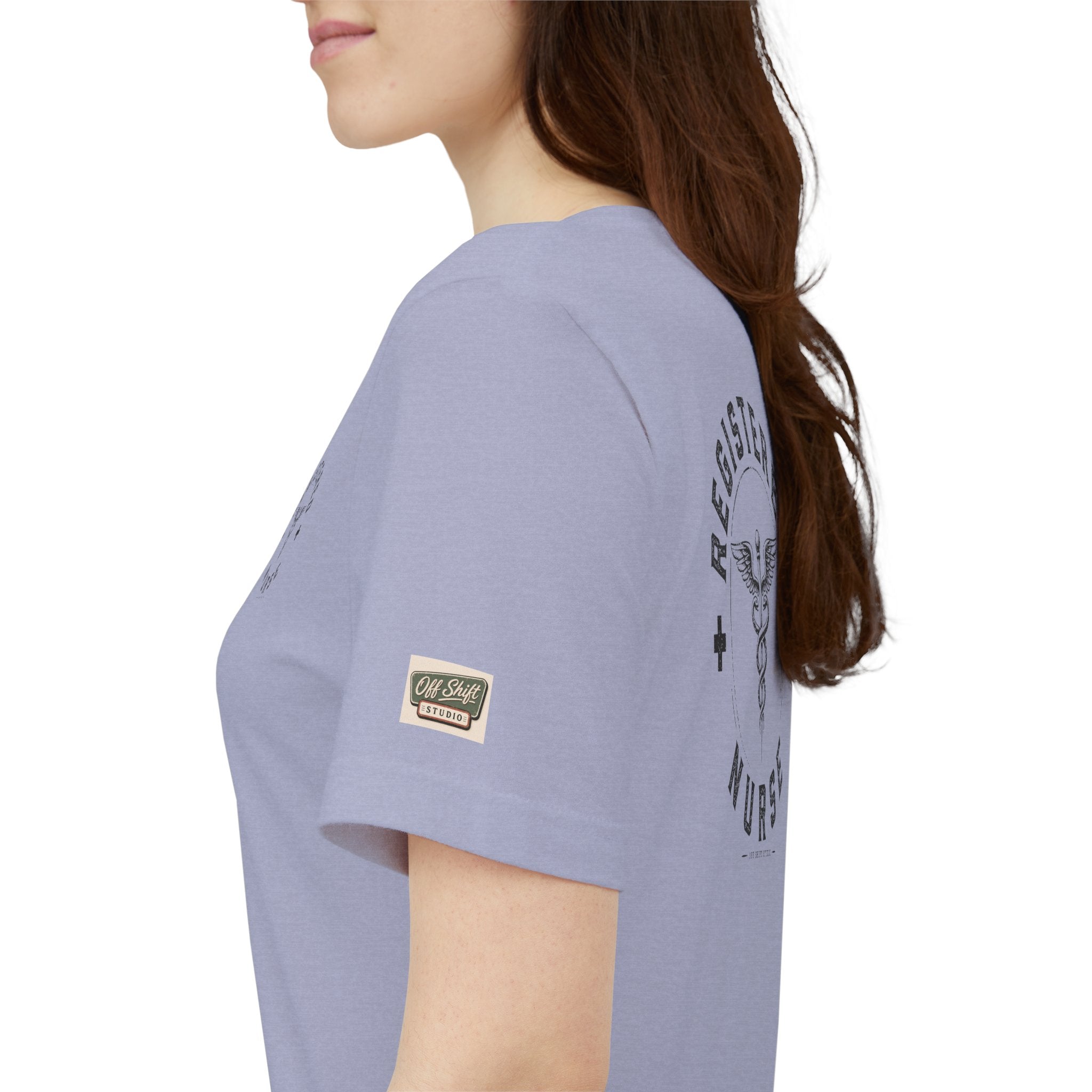 Registered Nurse Shirt | Vintage Caduceus Medical Emblem Tee
