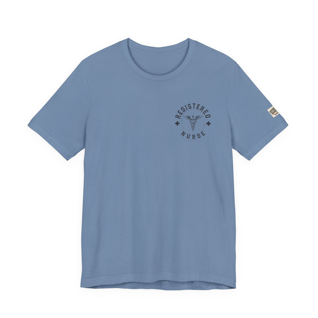 Registered Nurse Shirt | Vintage Caduceus Medical Emblem Tee