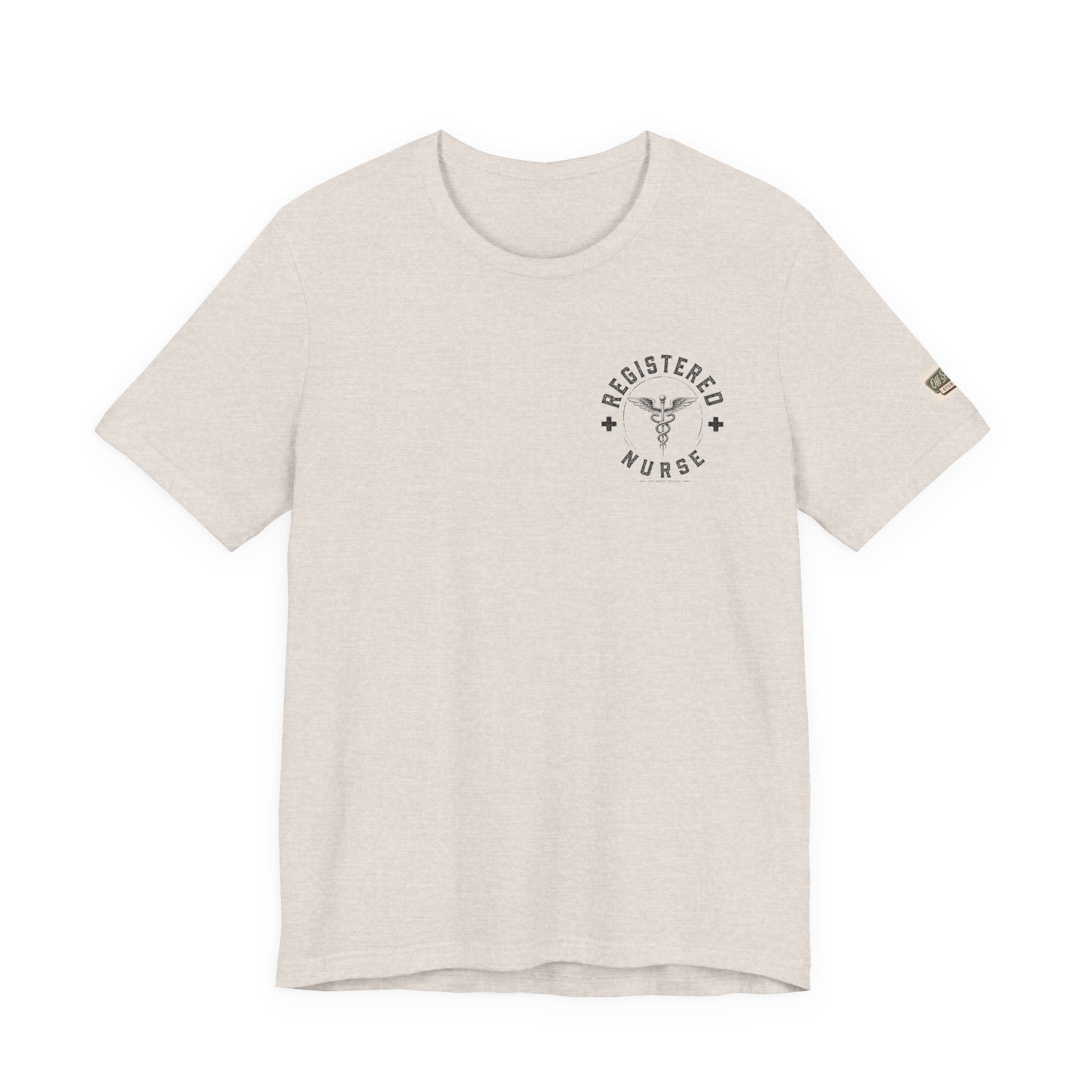Registered Nurse Shirt | Vintage Caduceus Medical Emblem Tee